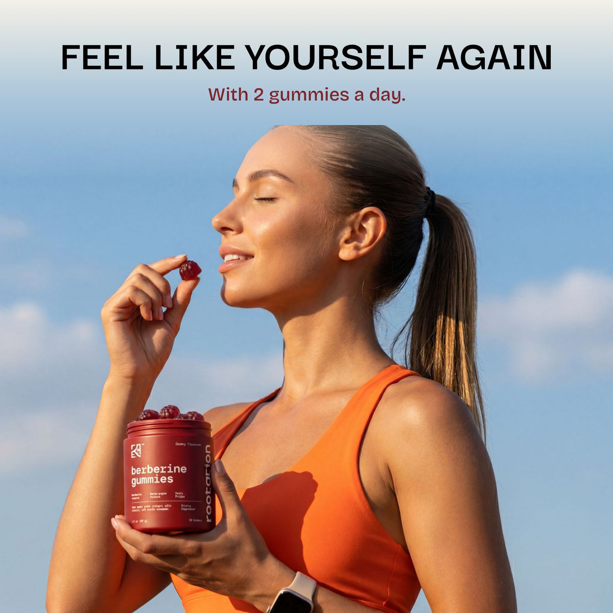 Feel like yourself again with 2 gummies a day