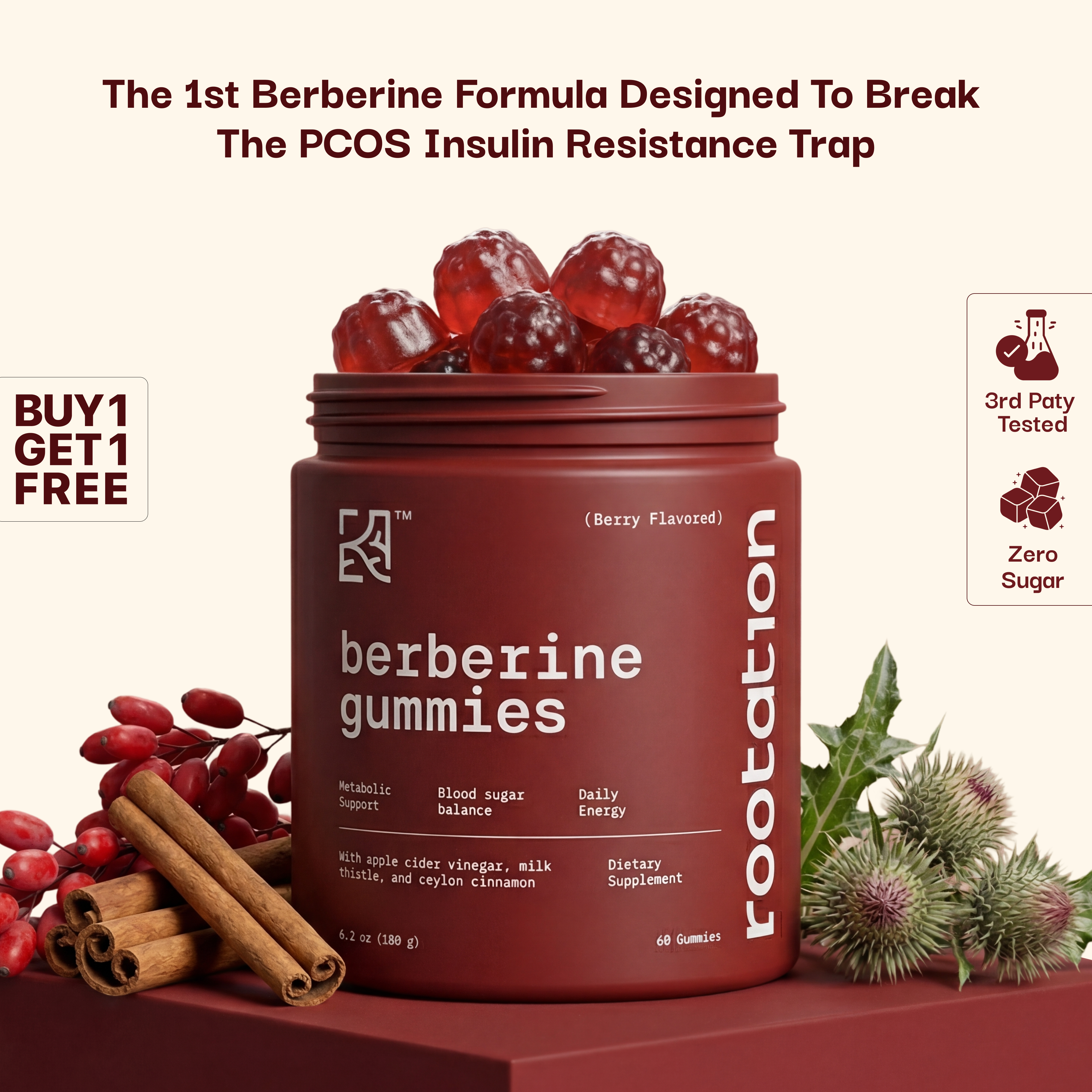 Rootation™ Berberine Gummies