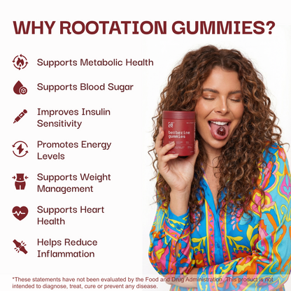 Pack of 2 Rootation berberine Gummies